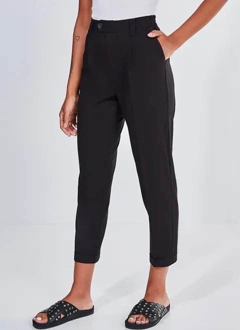 calça em alfaiataria calça em alfaiataria