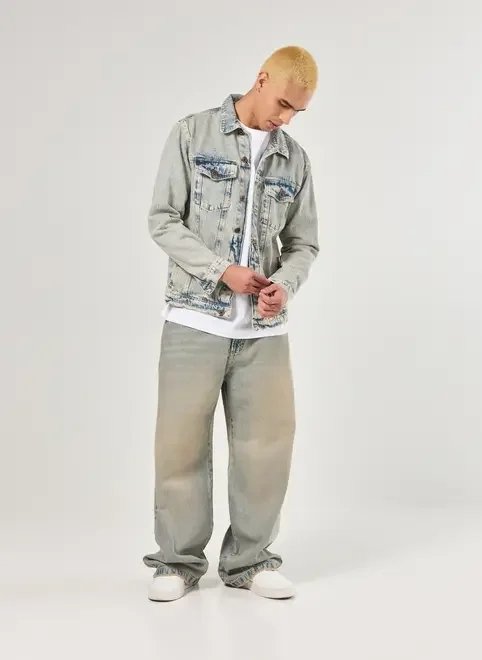 jaqueta jeans oversized jaqueta jeans oversized