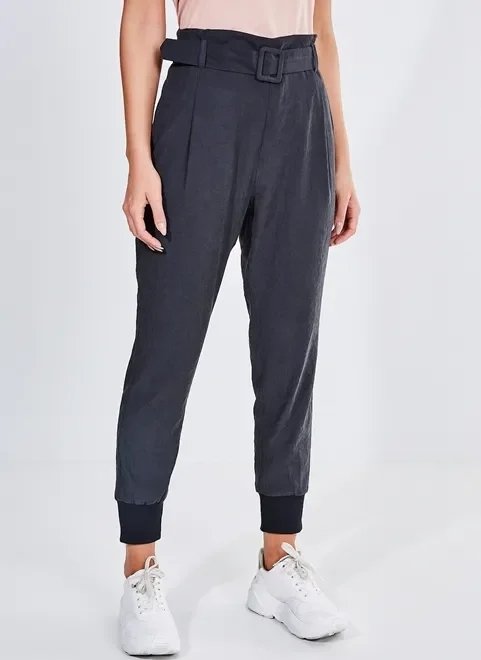 calça jogger com cinto calça jogger com cinto