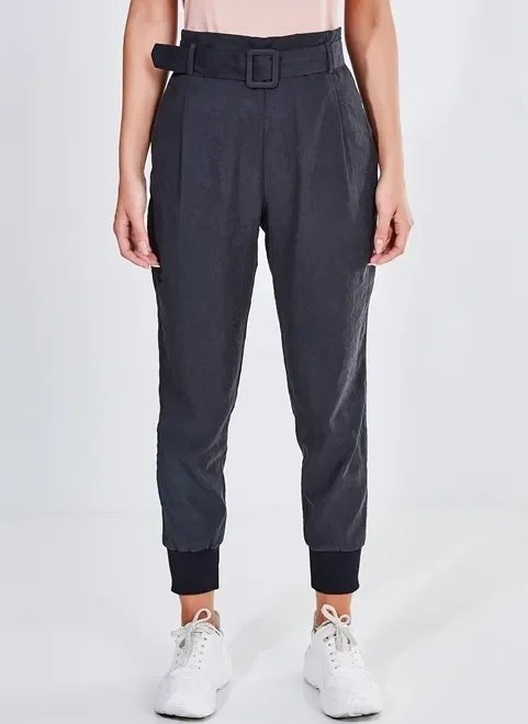 calça jogger com cinto calça jogger com cinto