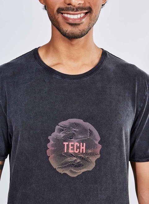 Camiseta Marmorizada Tech