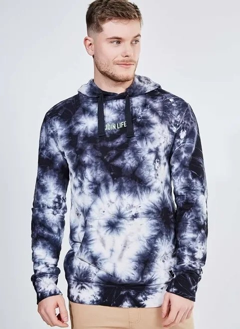 moletom canguru tie dye azul marinho moletom canguru tie dye azul marinho