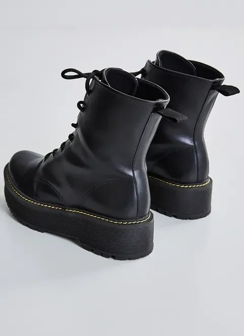 bota coturno feminina bota coturno feminina