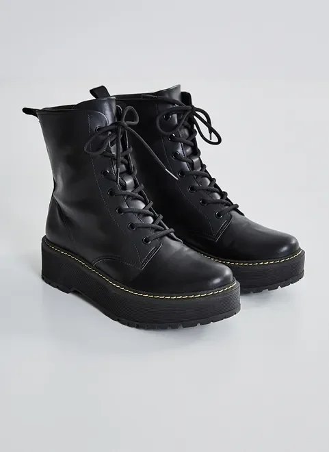 bota coturno feminina bota coturno feminina