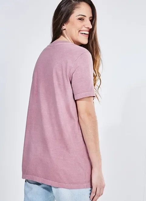 camiseta alongada estampa mística camiseta alongada estampa mística