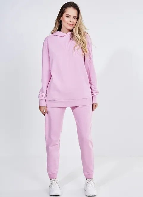 calça rosa em moletom calça rosa em moletom