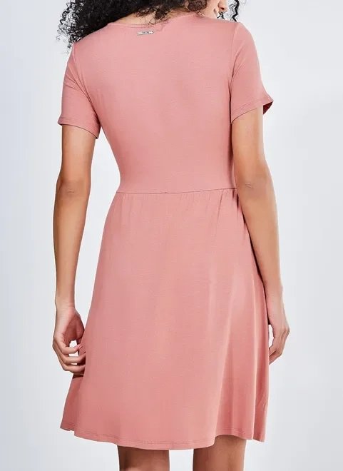 vestido cachequer manga curta vestido cachequer manga curta