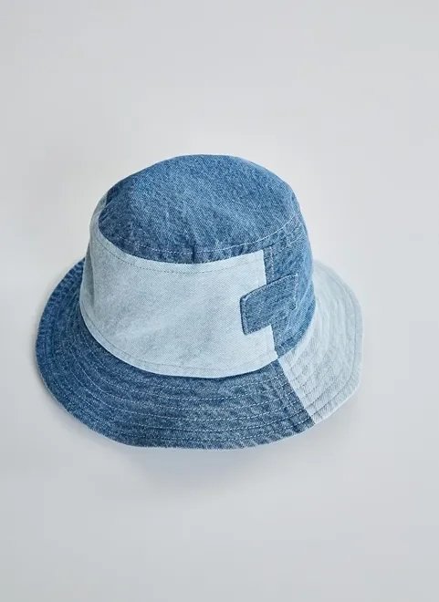 bucket hat patchwork jeans upcycle bucket hat patchwork jeans upcycle
