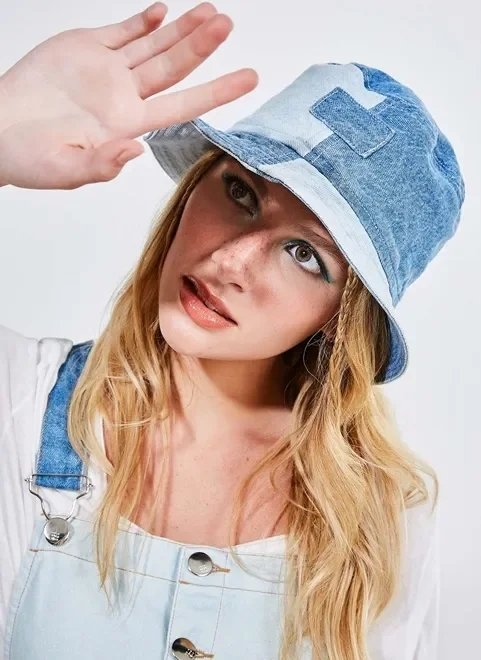 bucket hat patchwork jeans upcycle bucket hat patchwork jeans upcycle
