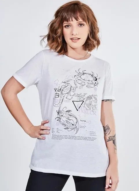 camiseta signos elemento água camiseta signos elemento água