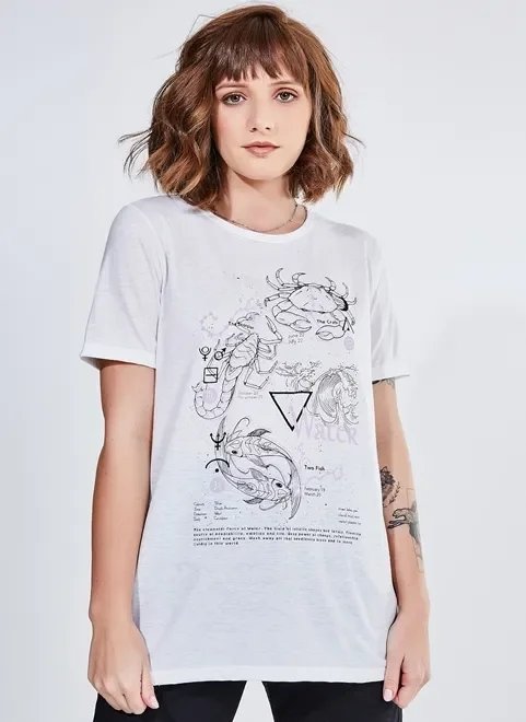 camiseta signos elemento água camiseta signos elemento água