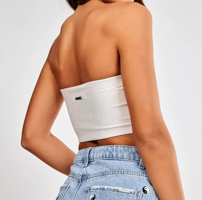 top faixa com brilho top faixa com brilho