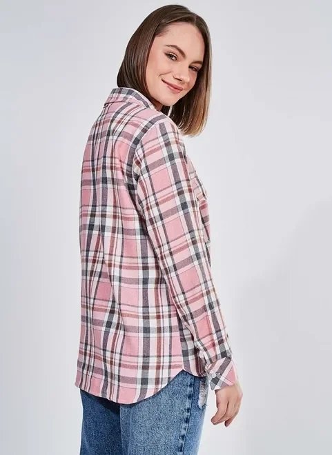 camisa rosinha xadrez camisa rosinha xadrez