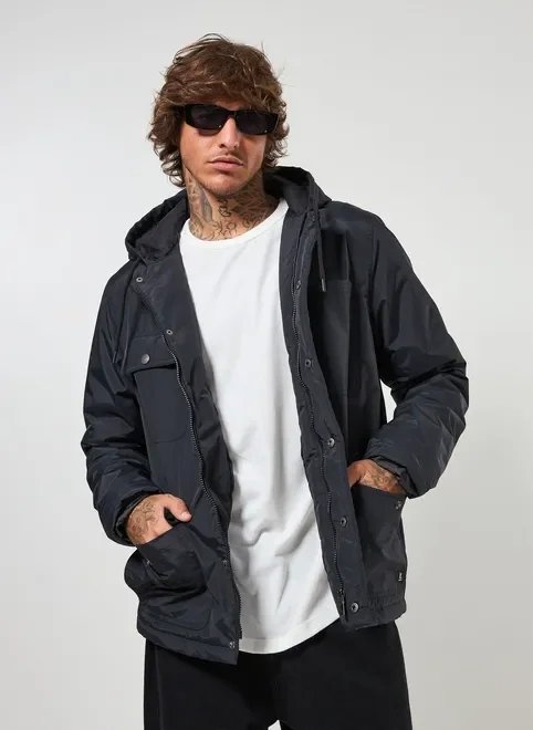 jaqueta parka com capuz jaqueta parka com capuz