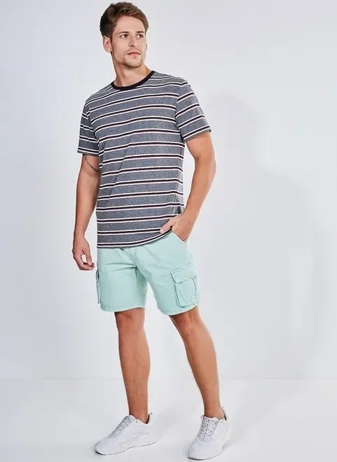 camiseta manga curta listrada vintage camiseta manga curta listrada vintage