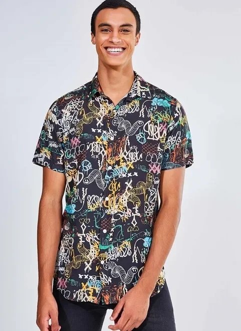camisa estampa grafite urban camisa estampa grafite urban