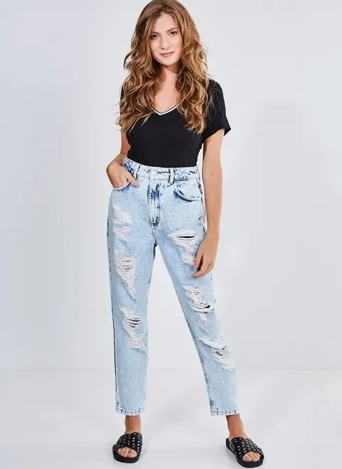 blusa gola v com detalhe blusa gola v com detalhe