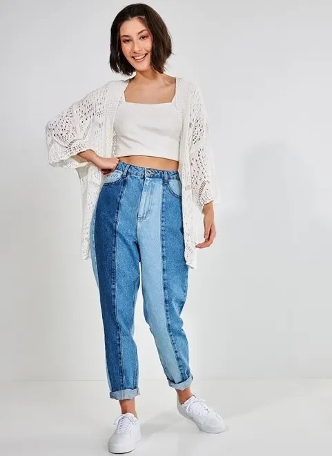 kimono off-white em tricô jacquard kimono off-white em tricô jacquard