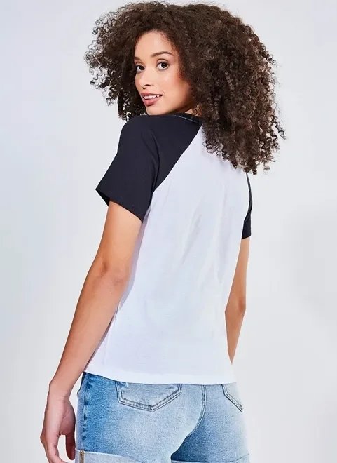 blusa manga raglan give this world blusa manga raglan give this world
