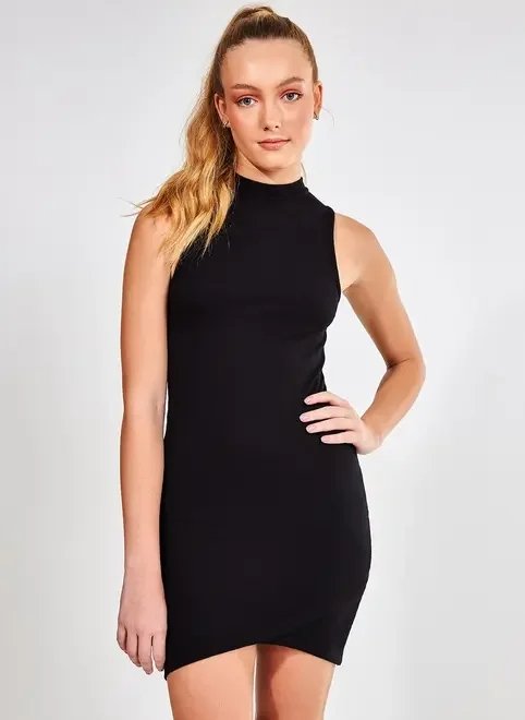 vestido justinho gola alta vestido justinho gola alta