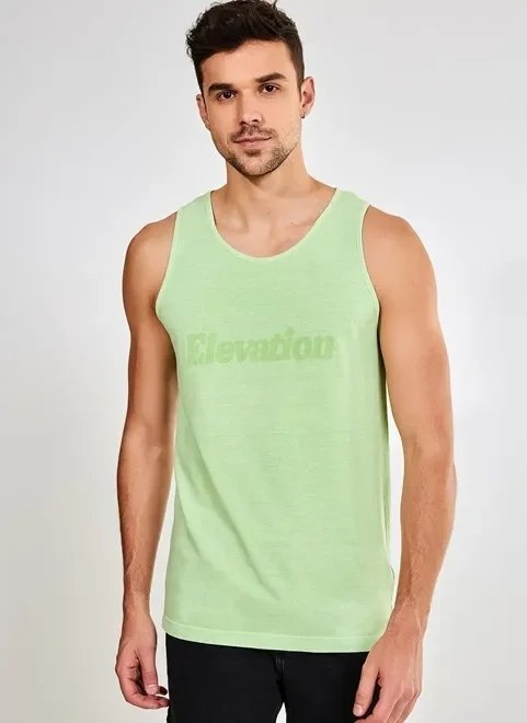 regata verde com escrito regata verde com escrito