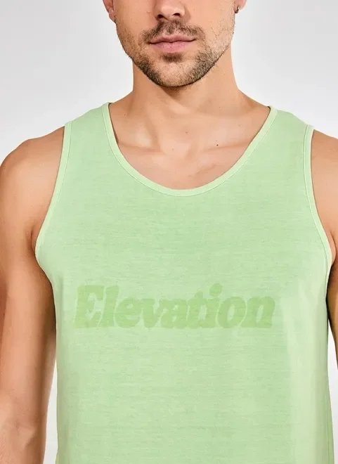 regata verde com escrito regata verde com escrito