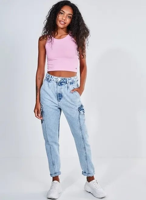 regata rosa com tiras cruzadas regata rosa com tiras cruzadas