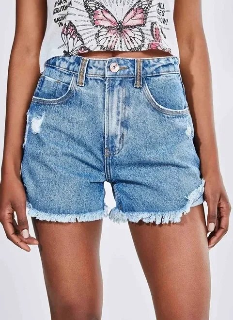 short hot pants jeans barra dobrada short hot pants jeans barra dobrada