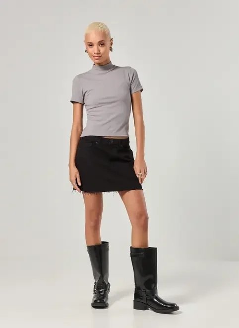 blusa básica de golinha alta blusa básica de golinha alta