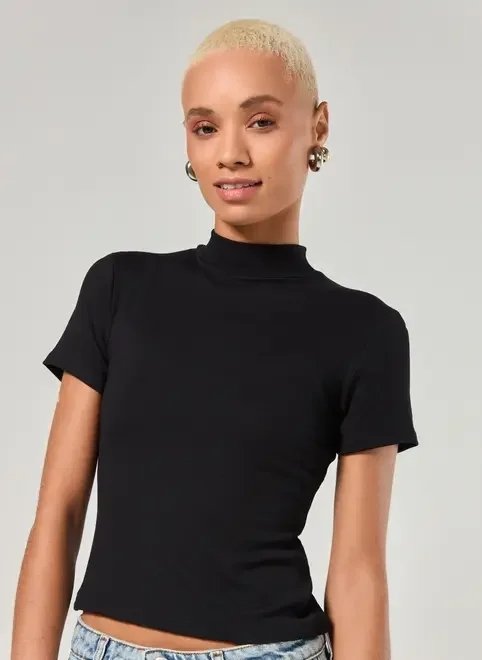 blusa básica de golinha alta blusa básica de golinha alta