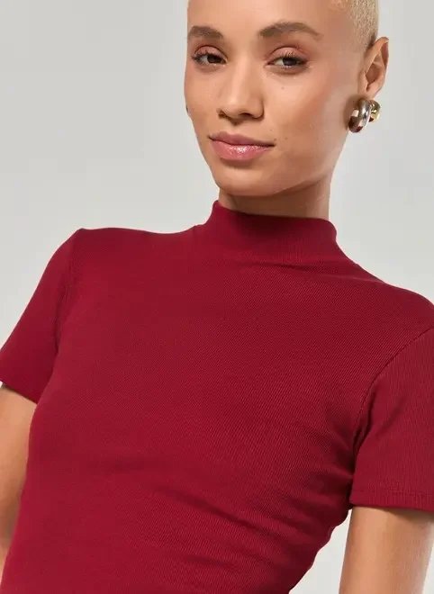 blusa básica de golinha alta blusa básica de golinha alta