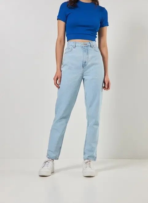 calça mom jeans circular calça mom jeans circular