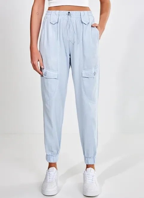 calça jogger azulzinho com regulador calça jogger azulzinho com regulador