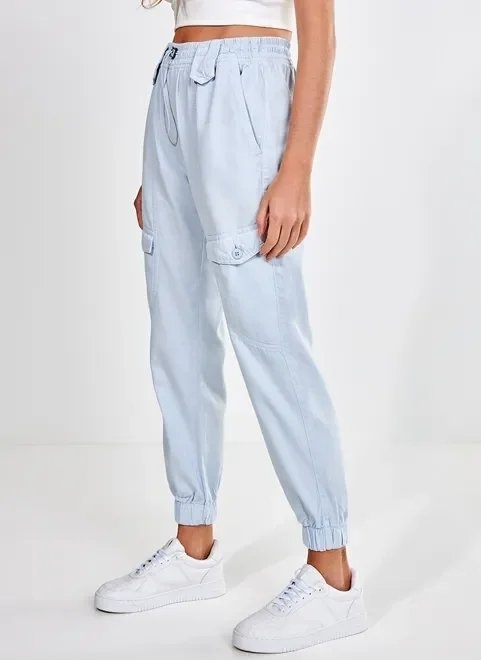 calça jogger azulzinho com regulador calça jogger azulzinho com regulador