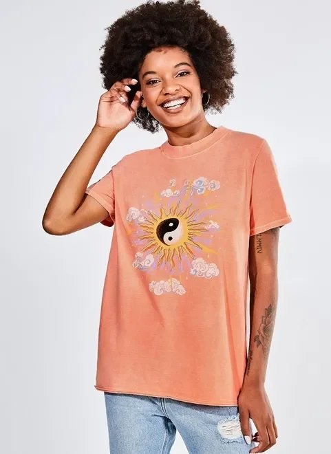 camiseta estampa yin e yang camiseta estampa yin e yang