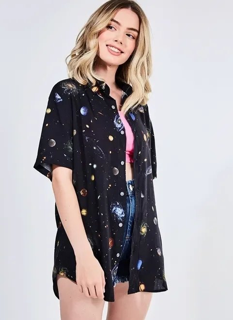 camisa universo em expansão camisa universo em expansão
