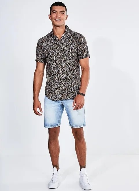 camisa estampa floral liberty camisa estampa floral liberty