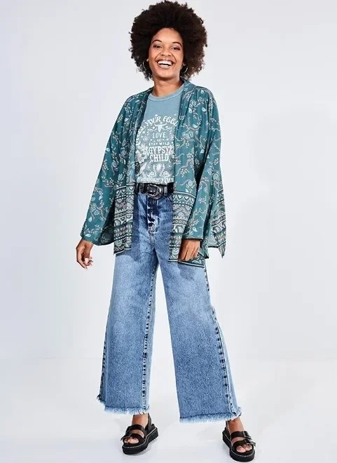 kimono estampa boho kimono estampa boho