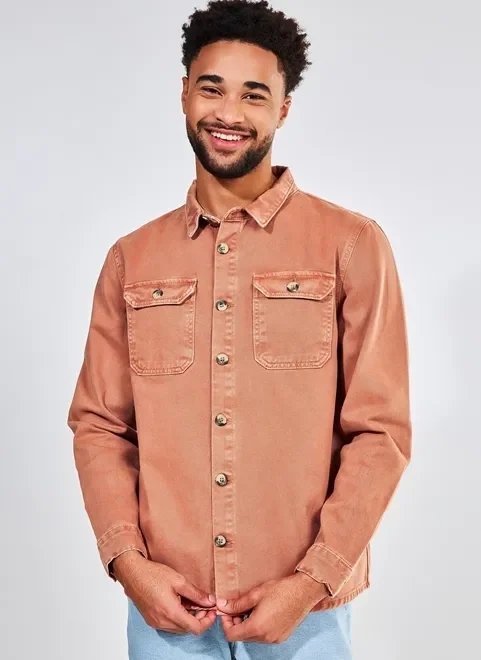 camisa overshirt sarja camisa overshirt sarja