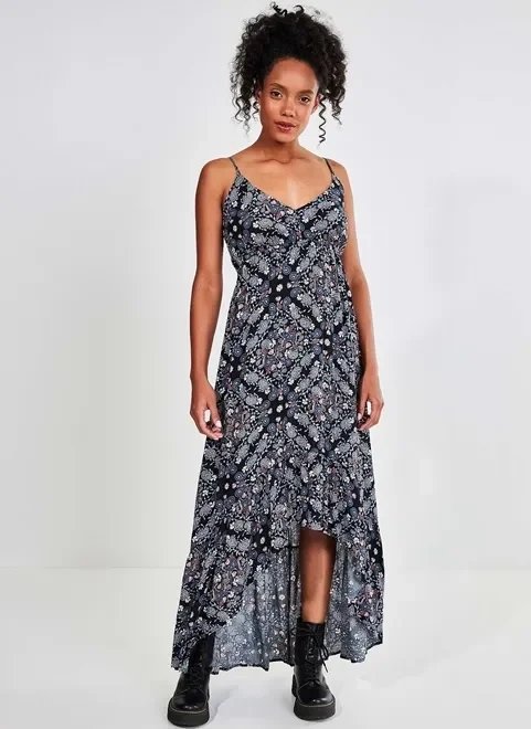 vestido mullet estampa paisley vestido mullet estampa paisley