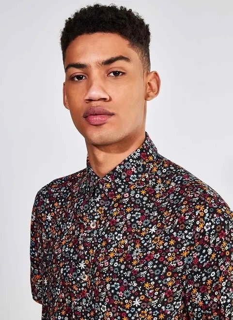 camisa floral liberty camisa floral liberty