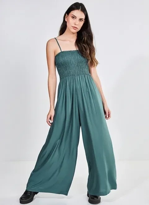 macacão pantalona com lastex macacão pantalona com lastex