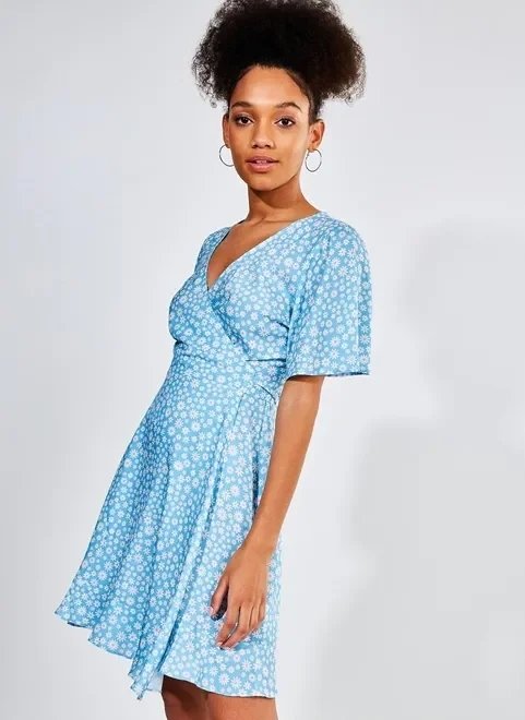 vestido cachequer estampa margaridas vestido cachequer estampa margaridas