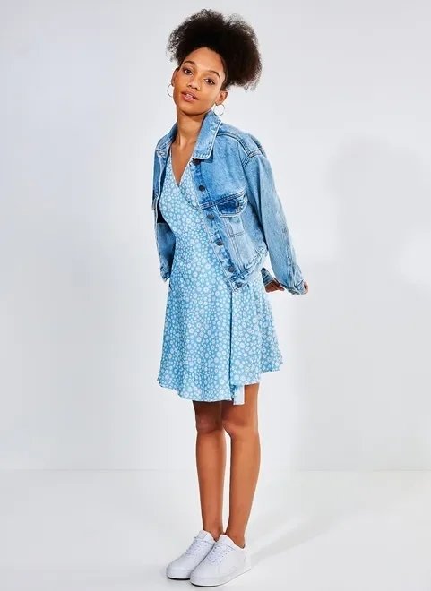 vestido cachequer estampa margaridas vestido cachequer estampa margaridas