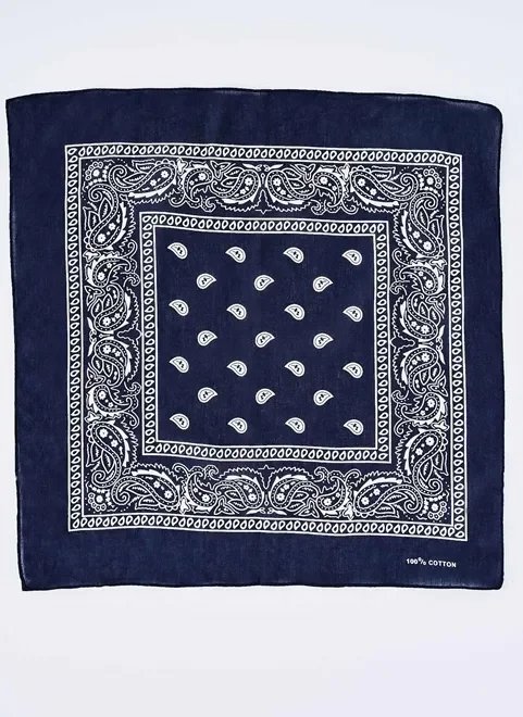 bandana azul marinho bandana azul marinho