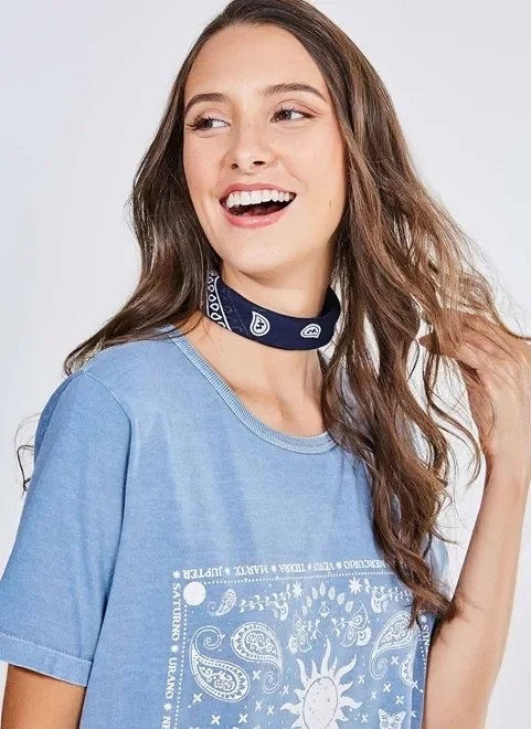 bandana azul marinho bandana azul marinho