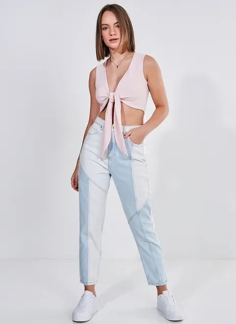 top rose com amarração top rose com amarração