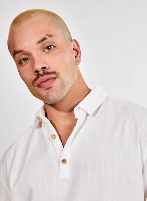 camisa bata masculina camisa bata masculina