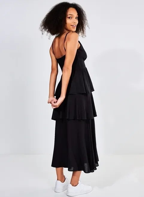 vestido de alcinha com babados vestido de alcinha com babados