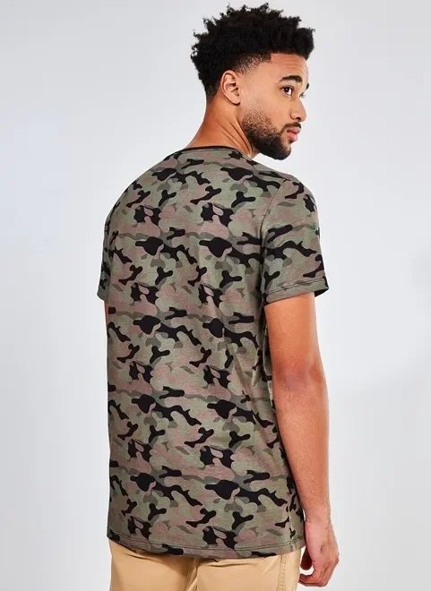 camiseta camuflada camiseta camuflada